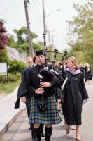 I led two separate campuses of the Sturgis Charter High School on Cape Cod  to their graduations ceremonies on this day. Photo credit to Jarvis Chen Photography.
